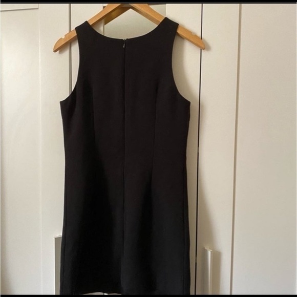 Incity Black Dress with Faux Leather Pockets Size Small/44 - Picture 9 of 9